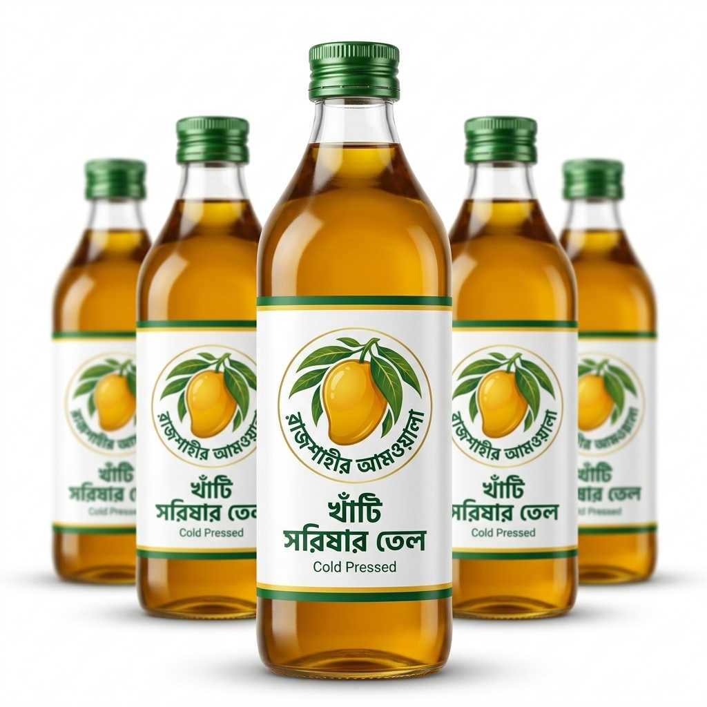 ঘানি ভাঙ্গা সরিষার তেল